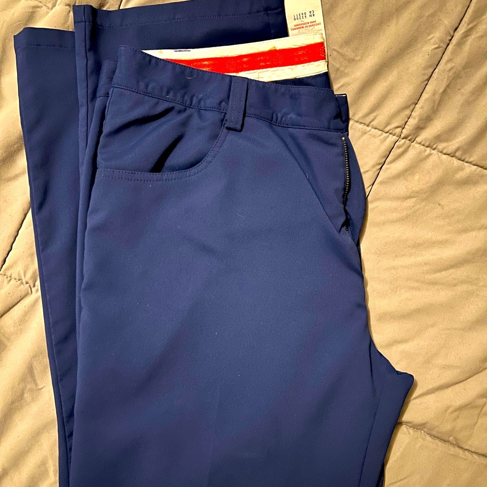 Puma Golf Pants Navy Blue 36x32